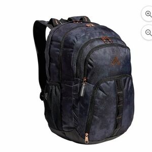 Adidas 6 Backpack, Stone Wash Carbon/Rose Gold
